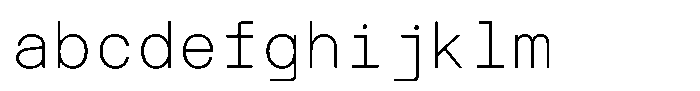 TRT Interval TRT INTERVAL Extra Light FONT