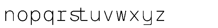 TRT Interval TRT INTERVAL Extra Light Font LOWERCASE