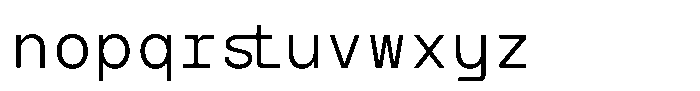 TRT Interval TRT INTERVAL Light Font LOWERCASE
