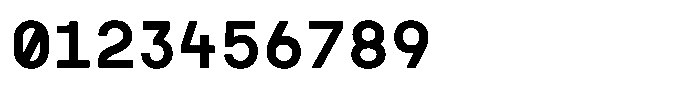 TRT Interval TRT INTERVAL Medium Font OTHER CHARS
