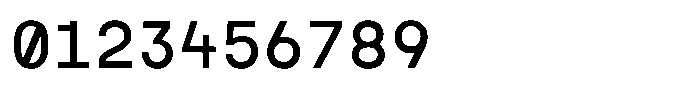 TRT Interval TRT INTERVAL Regular Font OTHER CHARS