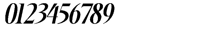 TRT Kingdom Heaven Bold Italic Font OTHER CHARS