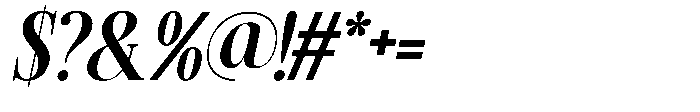TRT Kingdom Heaven Bold Italic Font OTHER CHARS