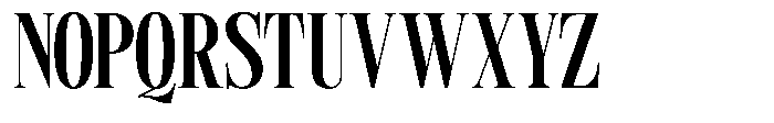 TRT Kingdom Heaven Bold Font UPPERCASE