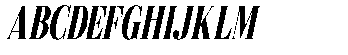TRT Kingdom Heaven Extra Bold Italic Font UPPERCASE