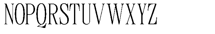 TRT Kingdom Heaven Extra Light Font UPPERCASE