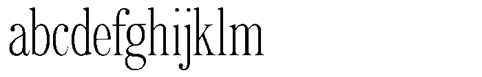 TRT Kingdom Heaven Extra Light FONT