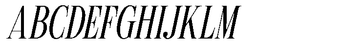 TRT Kingdom Heaven Italic Font UPPERCASE