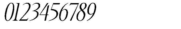 TRT Kingdom Heaven Light Italic Font OTHER CHARS