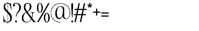 TRT Kingdom Heaven Light Font OTHER CHARS