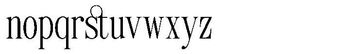TRT Kingdom Heaven Light Font LOWERCASE
