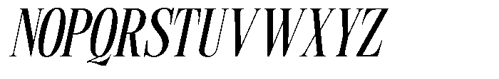 TRT Kingdom Heaven Medium Italic Font UPPERCASE