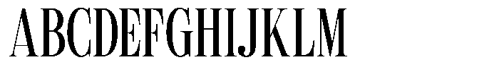 TRT Kingdom Heaven Medium Font UPPERCASE