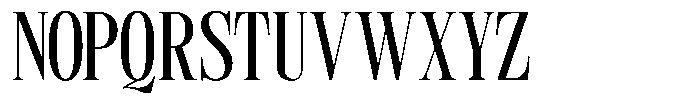 TRT Kingdom Heaven Medium Font UPPERCASE
