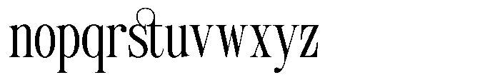 TRT Kingdom Heaven Regular Font LOWERCASE