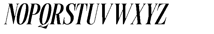 TRT Kingdom Heaven Semi Bold Italic Font UPPERCASE