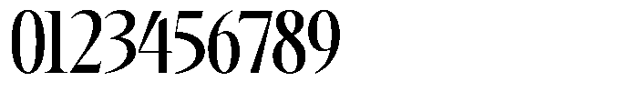 TRT Kingdom Heaven Semi Bold Font OTHER CHARS