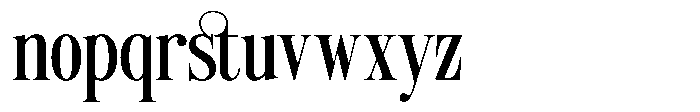 TRT Kingdom Heaven Semi Bold Font LOWERCASE