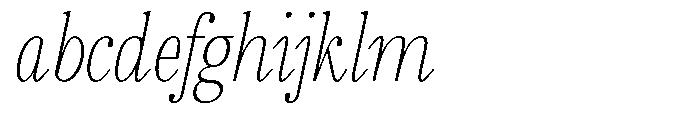 TRT Kingdom Heaven Thin Italic FONT