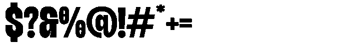TRT Lancelot Extra Bold Font OTHER CHARS