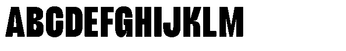 TRT Lancelot Extra Bold Font UPPERCASE