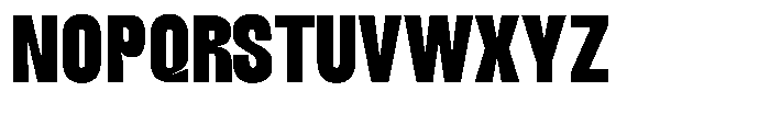 TRT Lancelot Extra Bold Font UPPERCASE