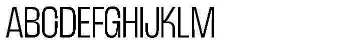 TRT Lancelot Extra Light Font UPPERCASE