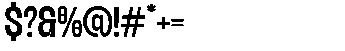 TRT Lancelot Medium Font OTHER CHARS