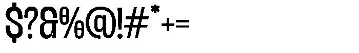 TRT Lancelot Regular Font OTHER CHARS