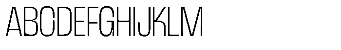 TRT Lancelot Thin Font UPPERCASE