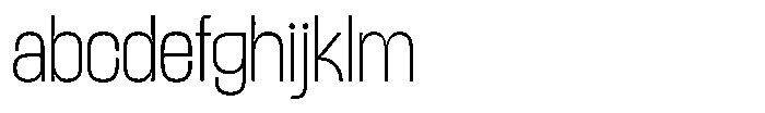 TRT Lancelot Thin FONT