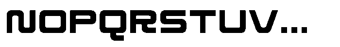 TRT Makron Bold Font UPPERCASE