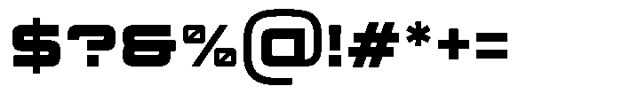 TRT Makron Extra Bold Font OTHER CHARS