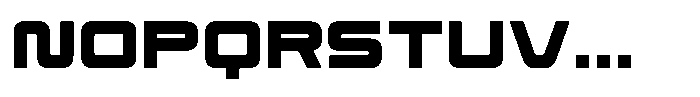 TRT Makron Extra Bold Font LOWERCASE