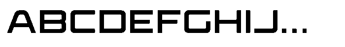 TRT Makron Medium Font UPPERCASE