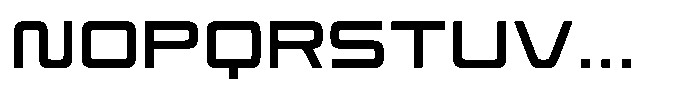TRT Makron Medium Font LOWERCASE