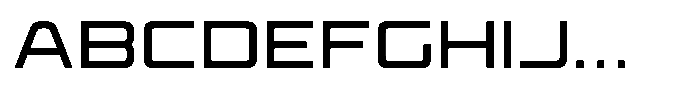 TRT Makron Regular Font UPPERCASE