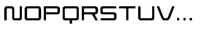 TRT Makron Regular Font LOWERCASE