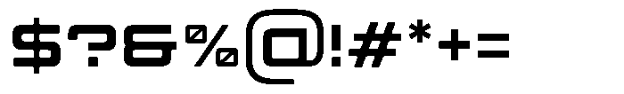 TRT Makron Semi Bold Font OTHER CHARS