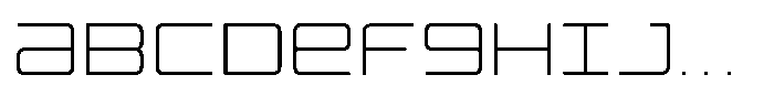 TRT Makron Thin FONT