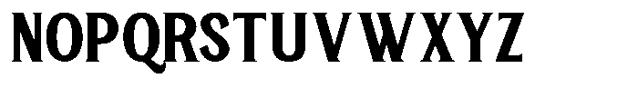 TRT Manique Bold Font UPPERCASE