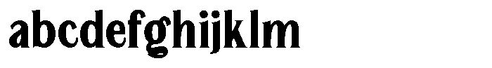 TRT Manique Bold FONT