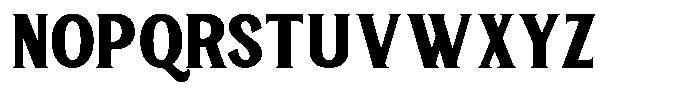 TRT Manique Extra Bold Font UPPERCASE