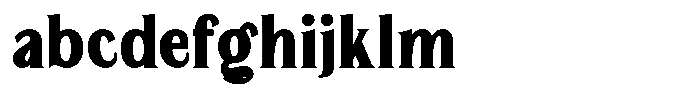 TRT Manique Extra Bold FONT