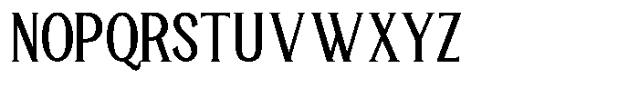 TRT Manique Regular Font UPPERCASE