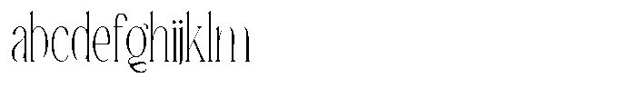 TRT Manique Thin FONT