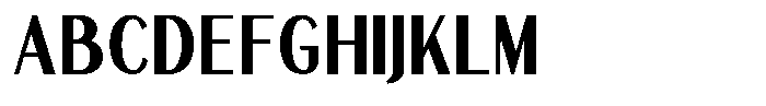 TRT Merauke Bold Font UPPERCASE