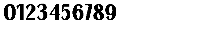 TRT Merauke Extra Bold Font OTHER CHARS