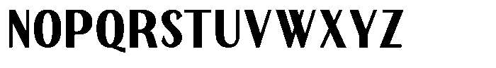 TRT Merauke Extra Bold Font UPPERCASE