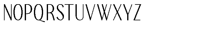 TRT Merauke Extra Light Font UPPERCASE